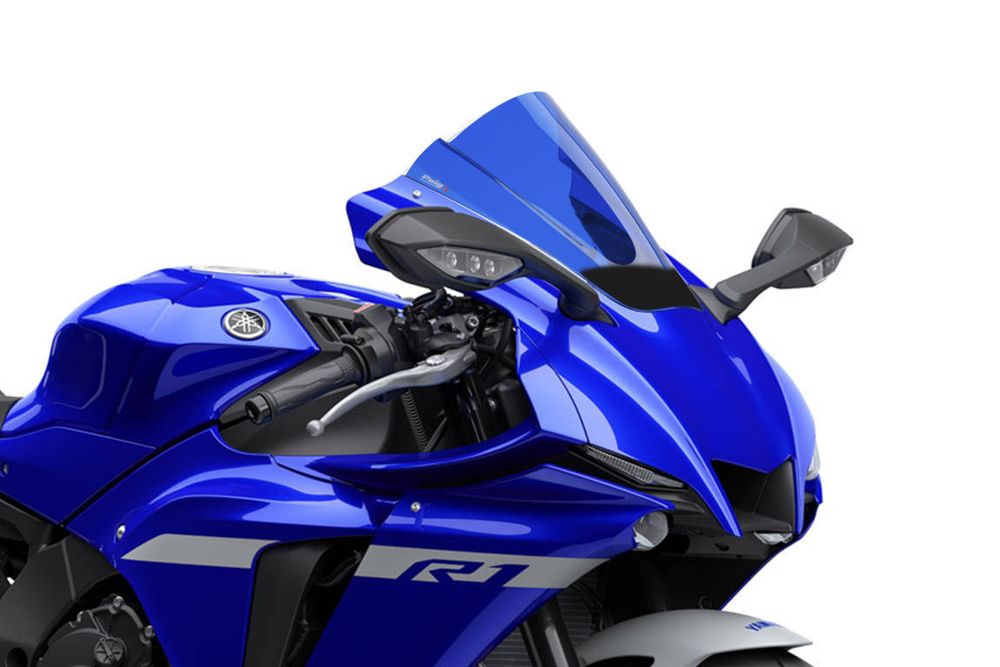 PUIG 3826A Z-Racing Scheibe passend fuer YAMAHA YZF-R1M Blau