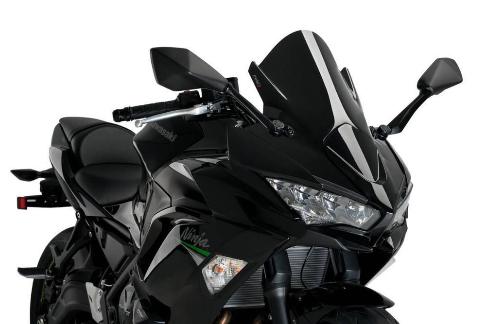 PUIG 3881N Z-Racing Scheibe passend fuer KAWASAKI NINJA 650 Schwarz