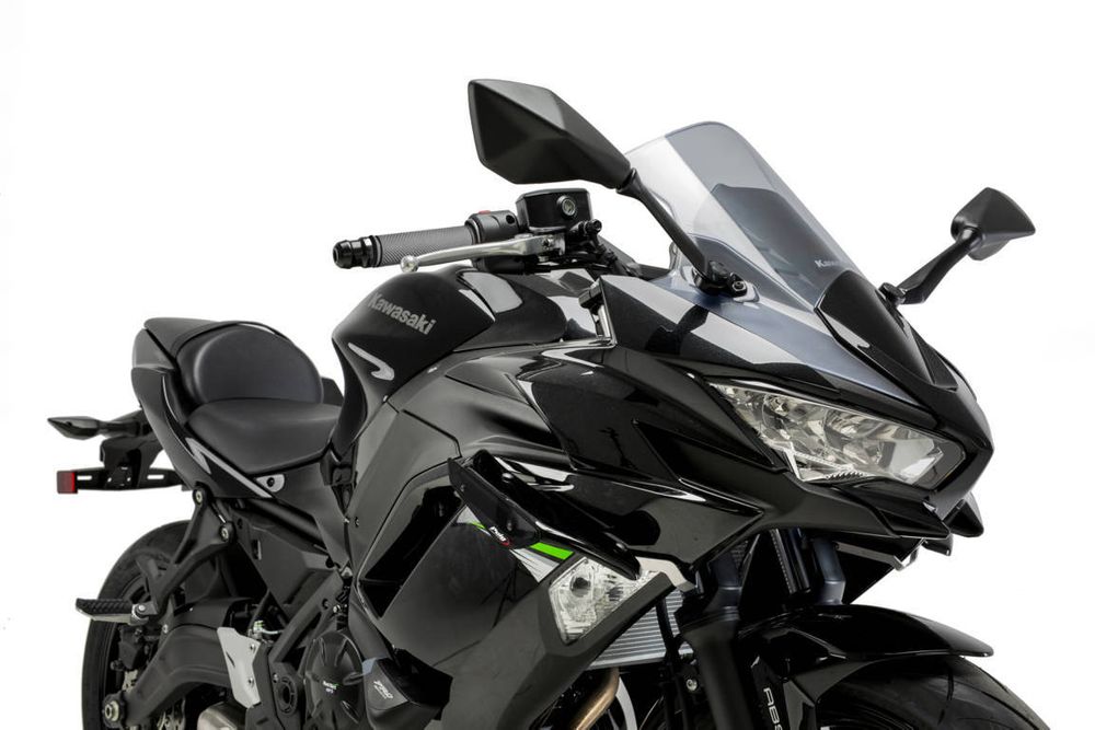 PUIG 3882N Sport Side Spoiler passend fuer KAWASAKI NINJA 650 Schwarz