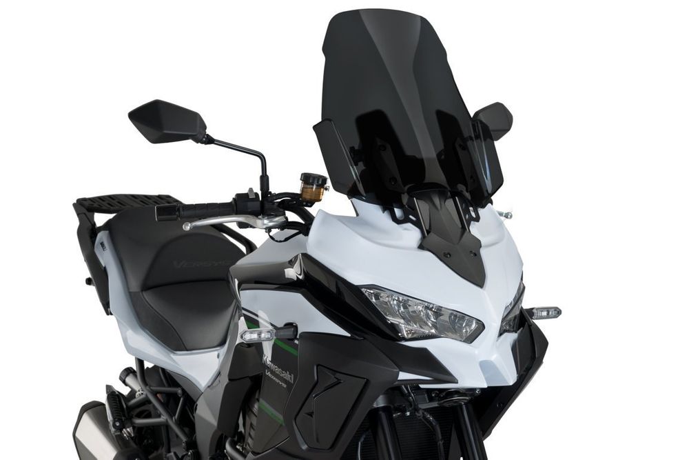 PUIG 9421F Tourenscheibe passend fuer KAWASAKI VERSYS 650 Stark getönt
