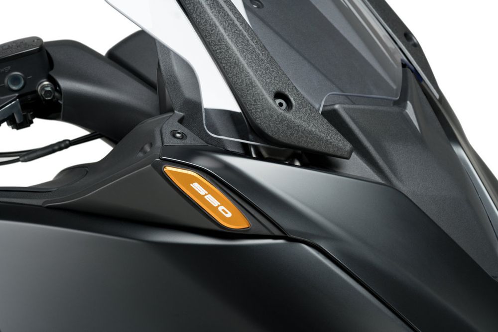 PUIG 3875O Retro Rückspiegel passend fuer YAMAHA T-MAX 560 TECH MAX Gold