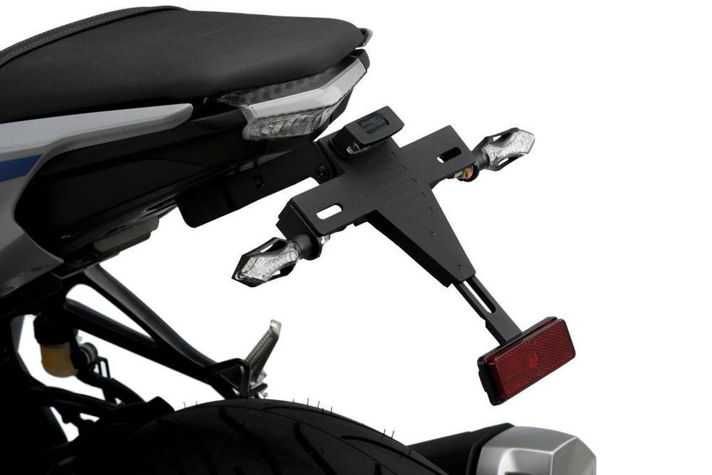 PUIG 3884N Kennzeichenhalters passend fuer YAMAHA MT-125 Schwarz