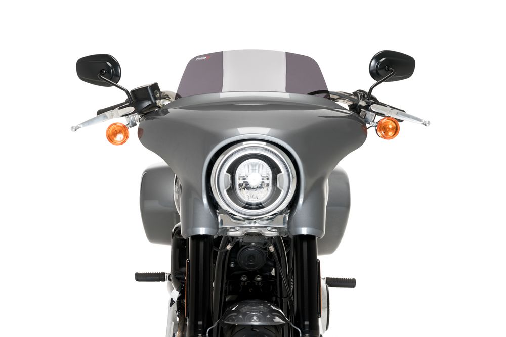 PUIG 21340F High-Road Sport passend fuer HARLEY DAVIDSON SOFTAIL SPORT GLIDE FLSB Stark getönt