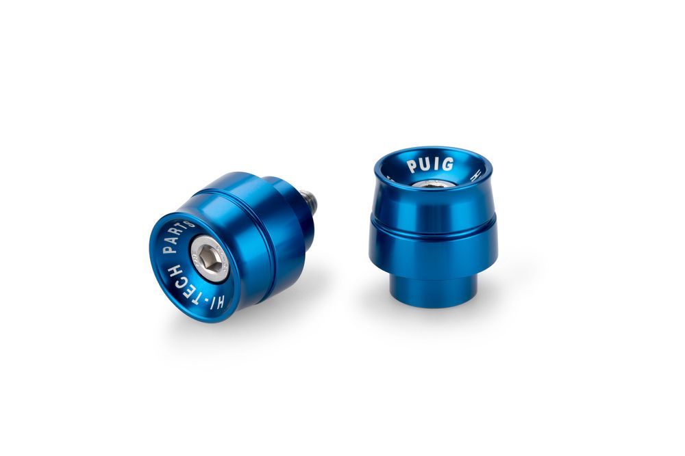 PUIG 21450A Lenkerenden Speed passend fuer YAMAHA MT-07 TRACER Blau
