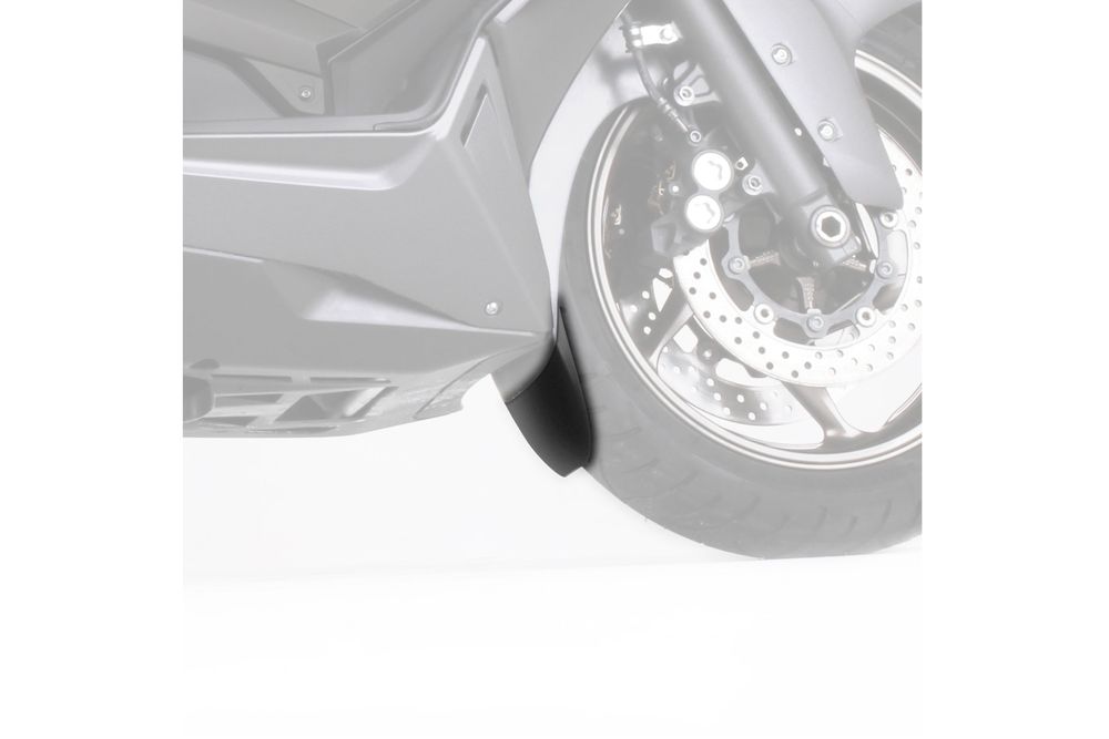 PUIG 3666N Verlängerung des vorderen Schutzblechs passend fuer YAMAHA T-MAX 530 Schwarz