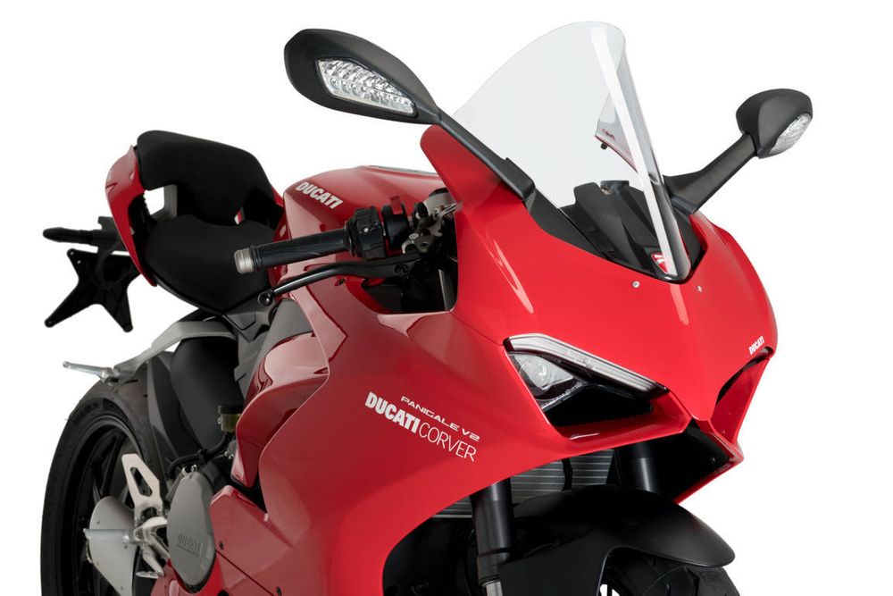 PUIG 9690W R-Racer Scheibe passend fuer DUCATI PANIGALE V4S Transparent