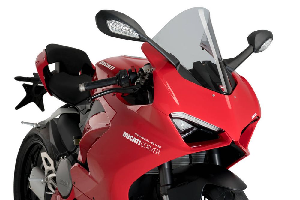 PUIG 9690H R-Racer Scheibe passend fuer DUCATI PANIGALE V4S Getönt