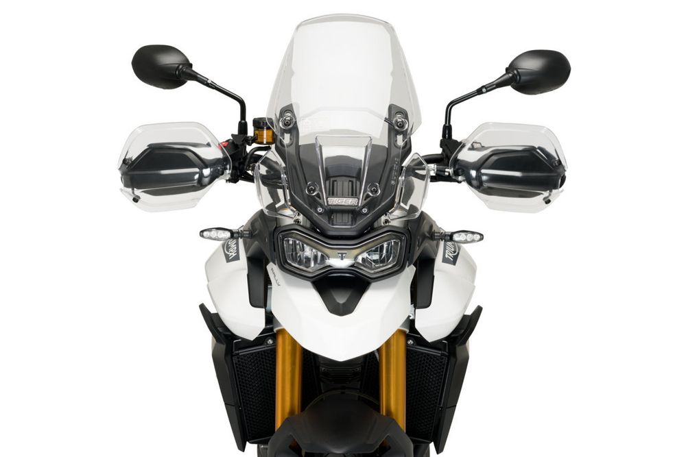 PUIG 20378W Handschutzverlängerung passend fuer TRIUMPH TIGER 900 Transparent