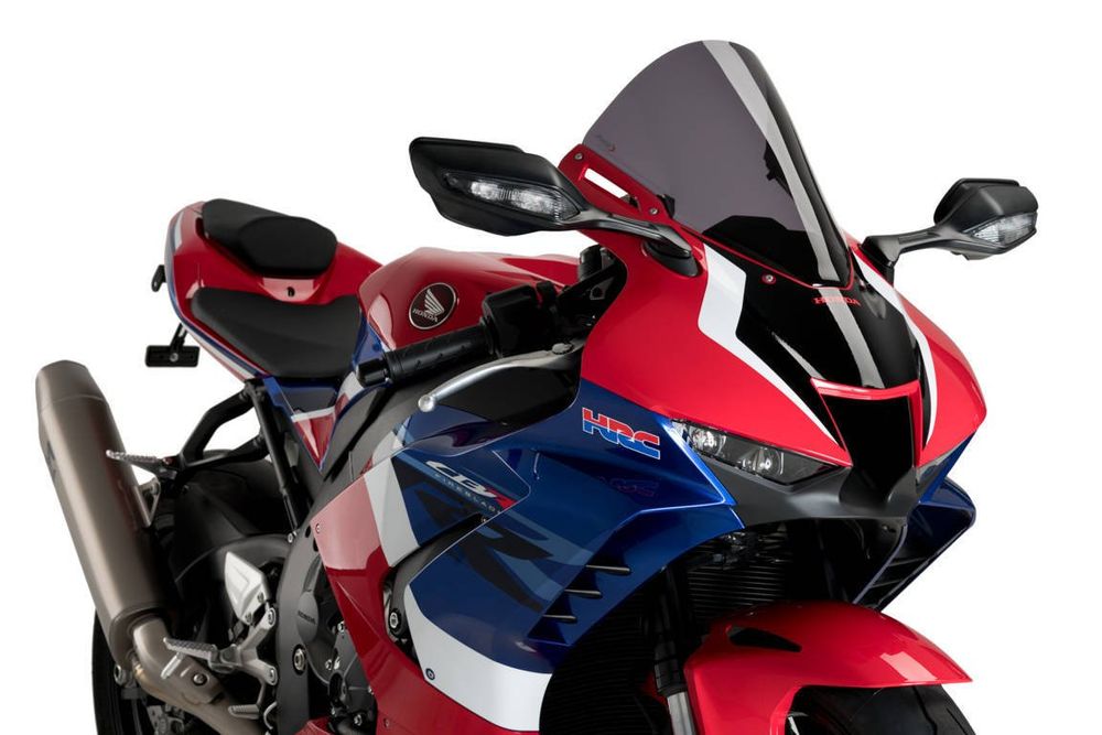 PUIG 20314F R-Racer Scheibe passend fuer HONDA CBR1000RR-R FIREBLADE SP Stark getönt