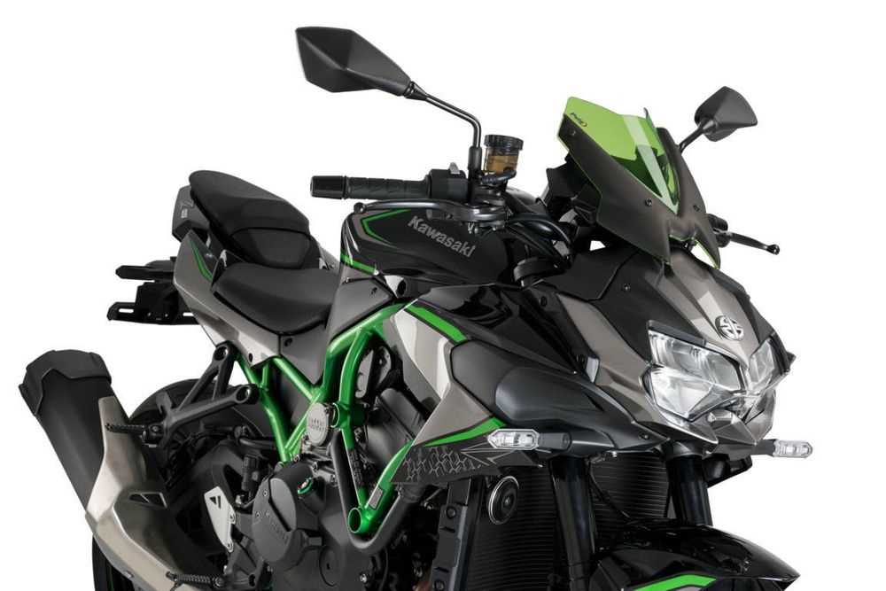 PUIG 20506V New Generation Sport passend fuer KAWASAKI Z H2 Grün