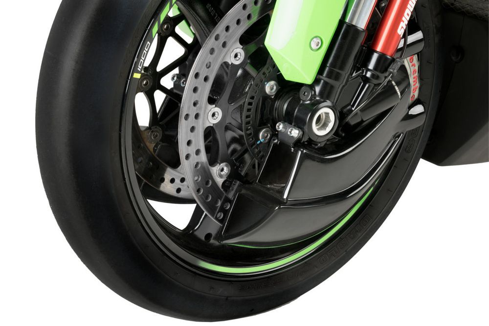 PUIG 21452N Brake Cooler passend fuer KAWASAKI ZX-10R Schwarz