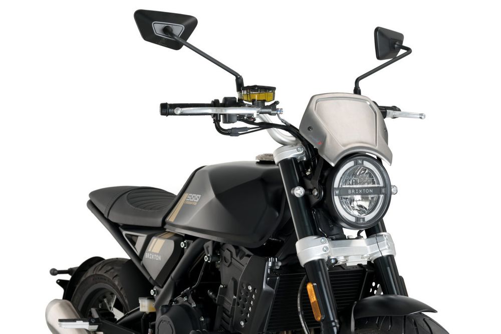 PUIG 3593P ALU Frontplatte passend fuer YAMAHA XSR700 Silber