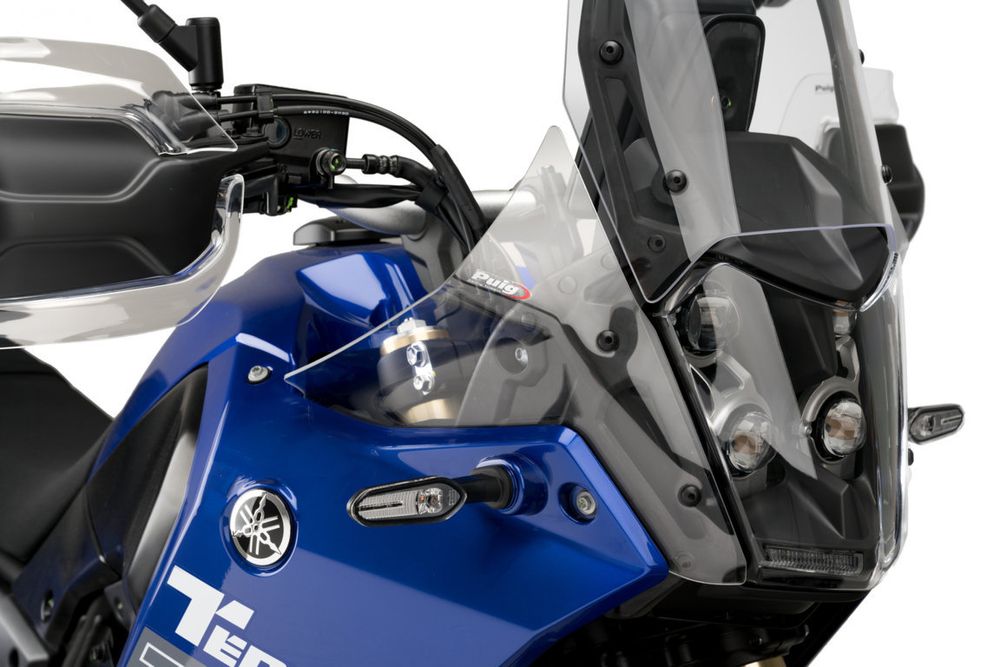 PUIG 21263W Windabweiser Extended passend fuer YAMAHA TENERE 700 RALLY EDITION Transparent