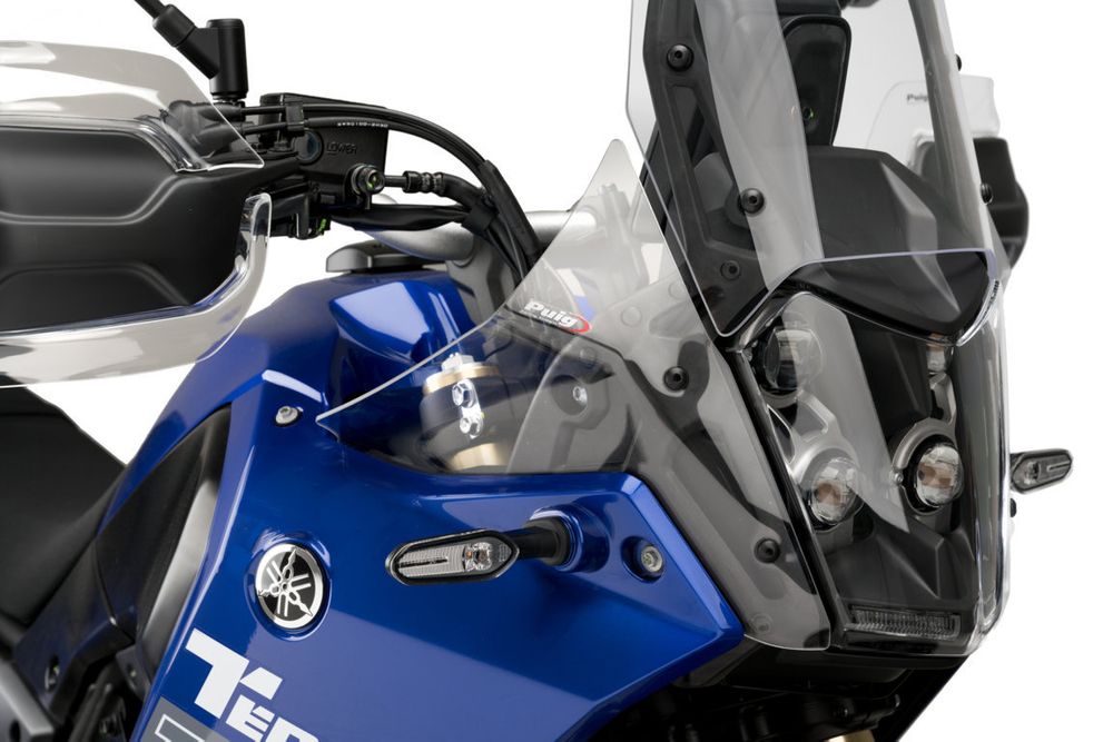 PUIG 21263W Windabweiser Extended passend fuer YAMAHA TENERE 700 RALLY EDITION Transparent