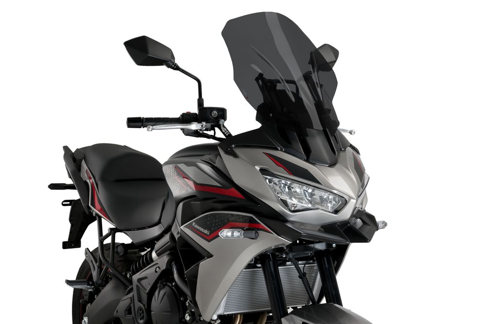 PUIG 21260F Tourenscheibe passend fuer KAWASAKI VERSYS 650 Stark getönt