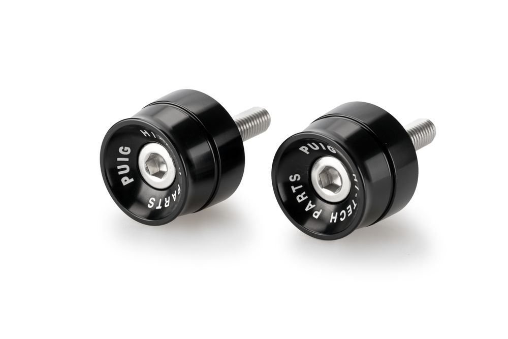 PUIG 21033N Lenkerenden Speed passend fuer YAMAHA MT-09 TRACER Schwarz