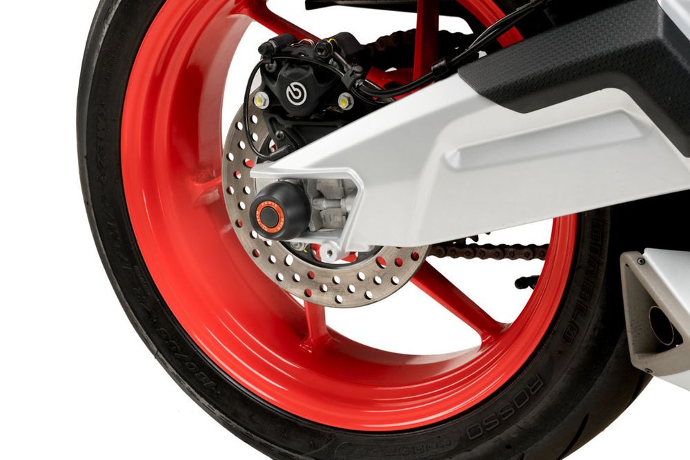 PUIG 20608N Hinterachsregler PHB19 passend fuer APRILIA RS 660 Schwarz