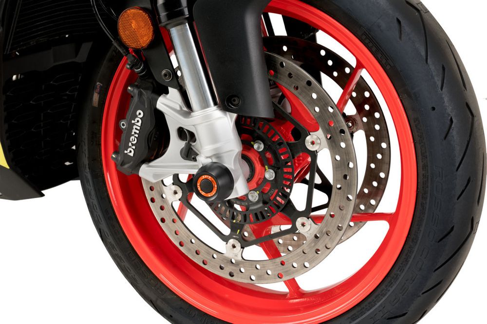 PUIG 20607N Vorderachsregler PHB19 passend fuer APRILIA RS 660 Schwarz