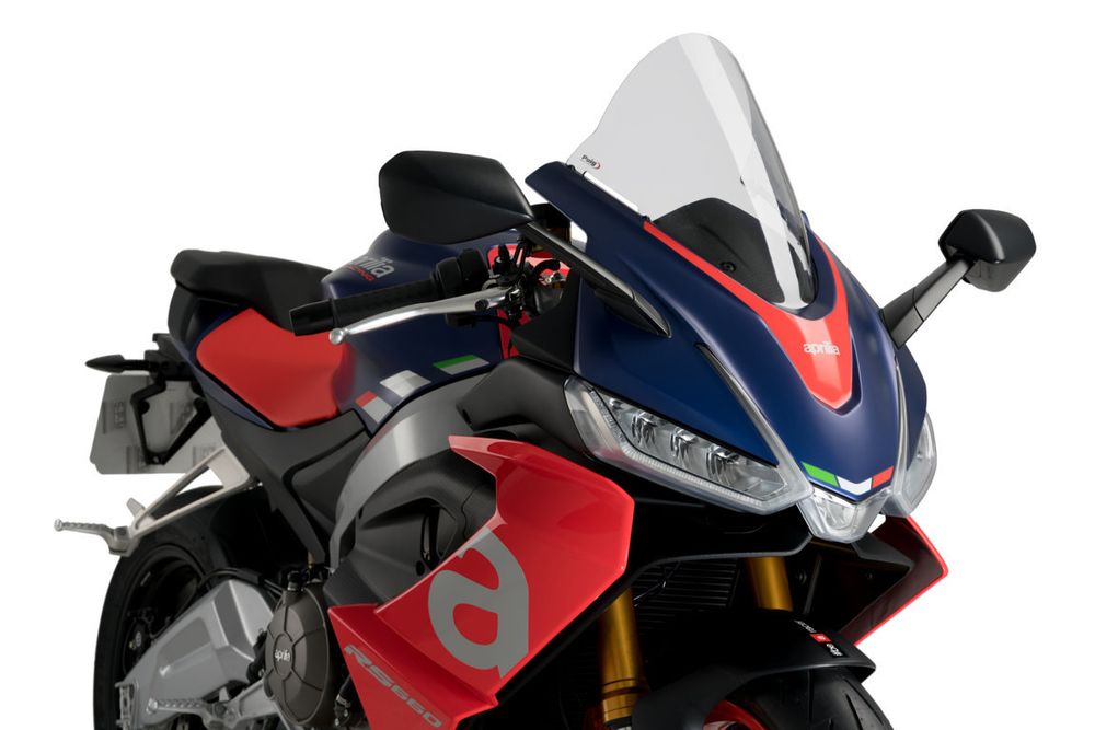 PUIG 20571W R-Racer Scheibe passend fuer APRILIA RS 660 Transparent
