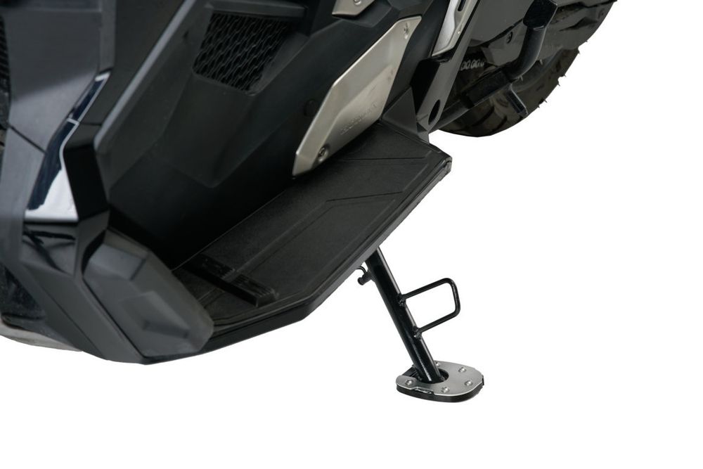 PUIG 20583N Fusstandverbreiterung mit Standardaufhängung passend fuer HONDA X-ADV Schwarz