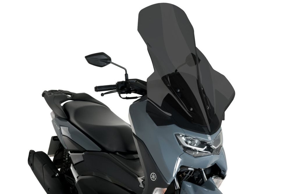 PUIG 20737F Windschutzscheibe V-Tech Line Touring passend fuer YAMAHA NMAX 125 Stark getönt