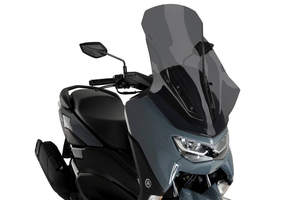 PUIG 21802F Windschutzscheibe V-Tech Line Touring passend fuer YAMAHA NMAX 125 Stark getönt