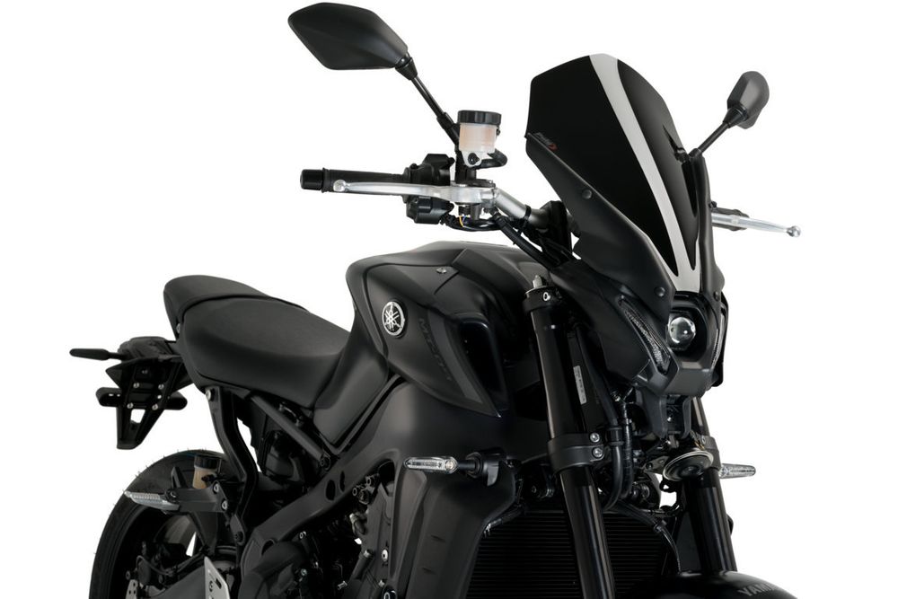 PUIG 20645N New Generation Touring passend fuer YAMAHA MT-09 Schwarz