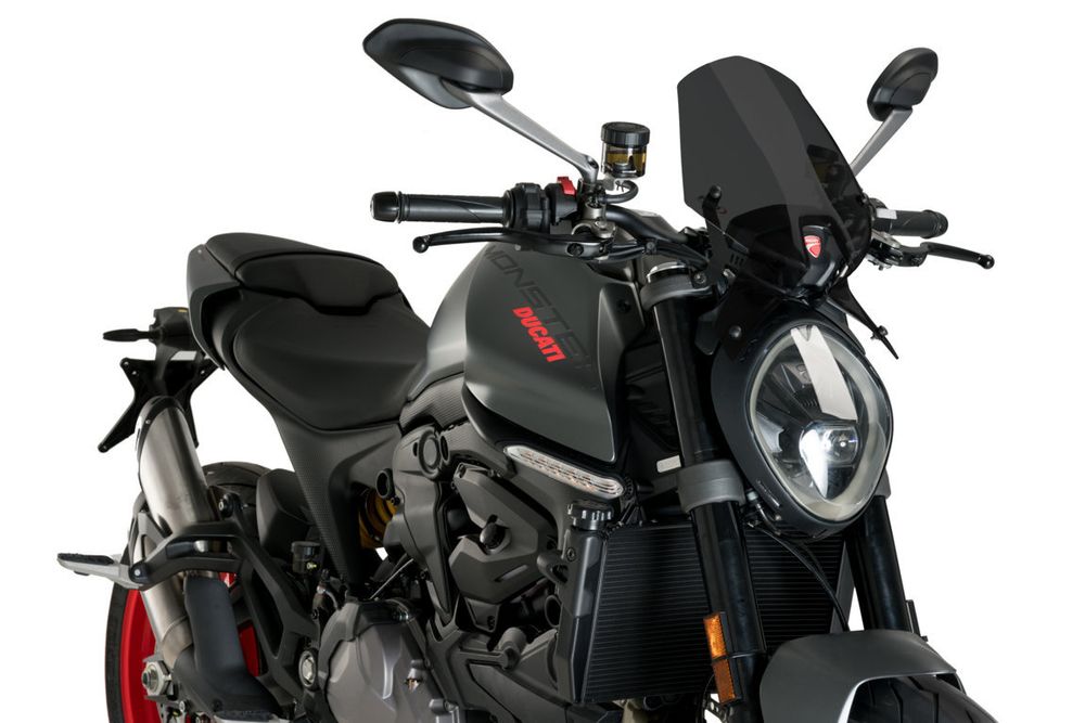 PUIG 20712F New Generation Sport passend fuer DUCATI MONSTER 937 SP Stark getönt