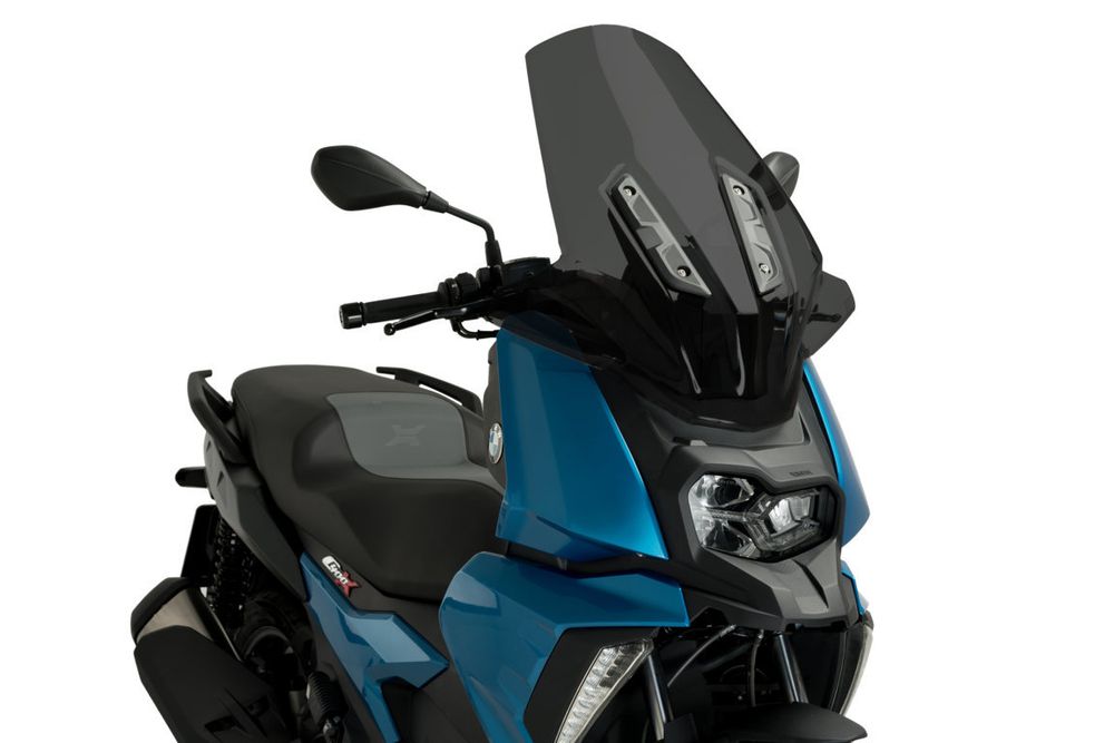 PUIG 20732F Windschutzscheibe V-Tech Line Touring passend fuer BMW C400X Stark getönt