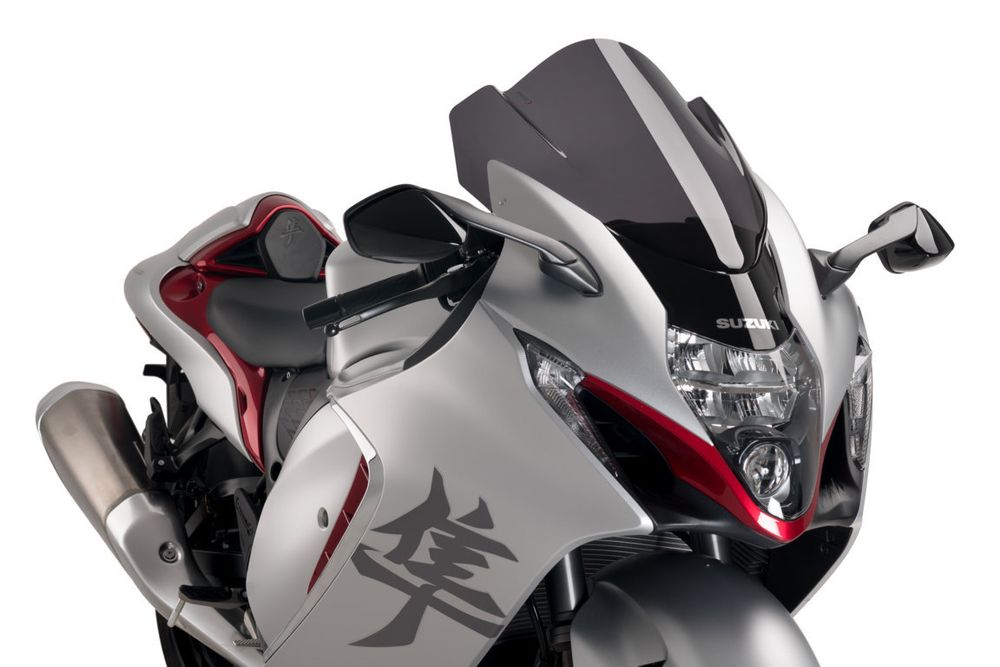 PUIG 21138F Z-Racing Scheibe passend fuer SUZUKI GSX-R1300 HAYABUSA Stark getönt