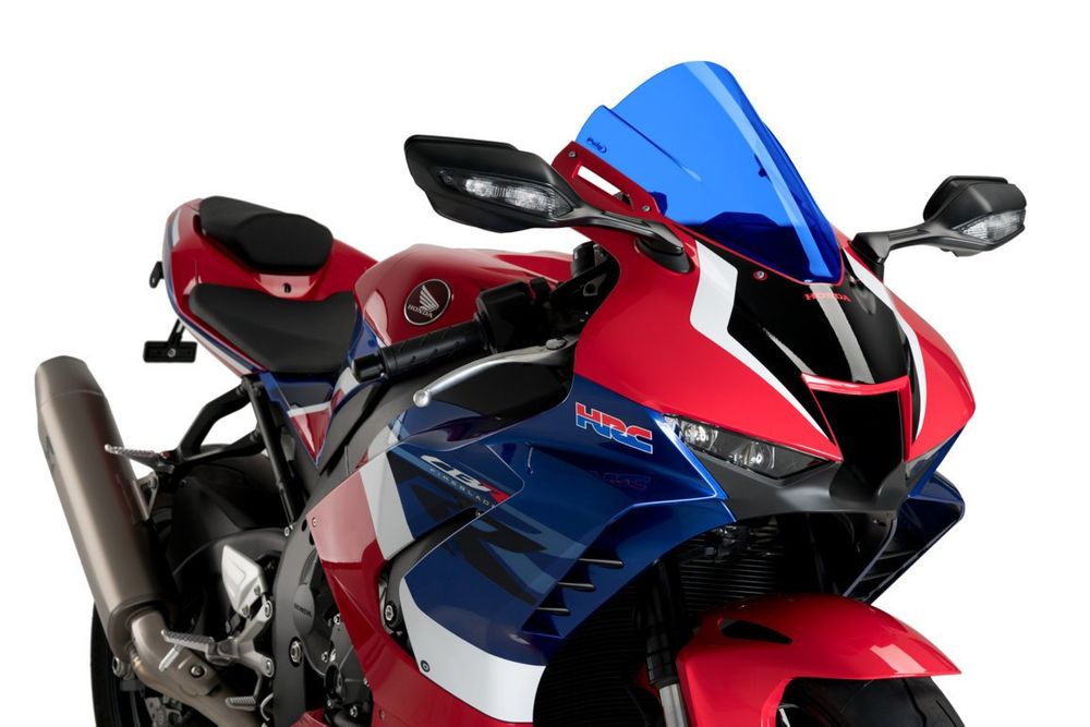 PUIG 20313A Z-Racing Scheibe passend fuer HONDA CBR1000RR-R FIREBLADE Blau