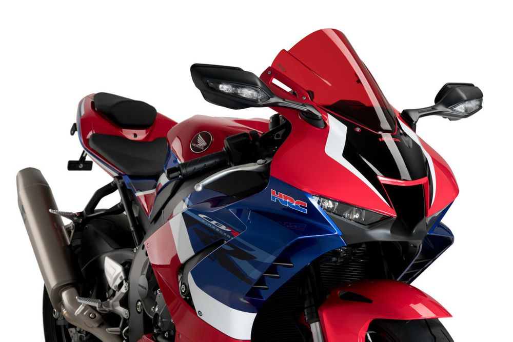 PUIG 20313R Z-Racing Scheibe passend fuer HONDA CBR1000RR-R FIREBLADE Rot