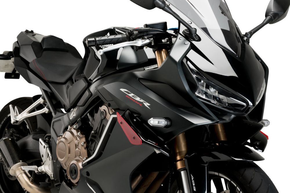 PUIG 21333R Sport Side Spoiler passend fuer HONDA CBR650R Rot