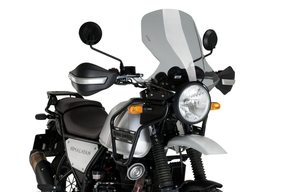 PUIG 21122H Tourenscheibe passend fuer ROYAL ENFIELD HIMALAYAN 410 Getönt