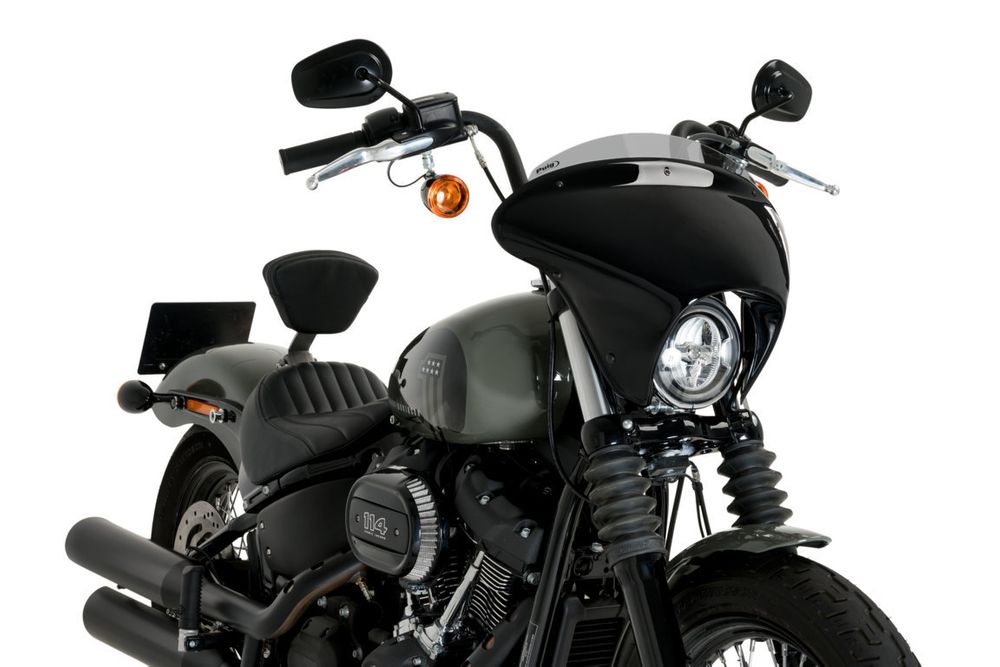 PUIG 21214H Batwing SML Sport passend fuer HARLEY DAVIDSON SOFTAIL STREET BOB FXBB Getönt