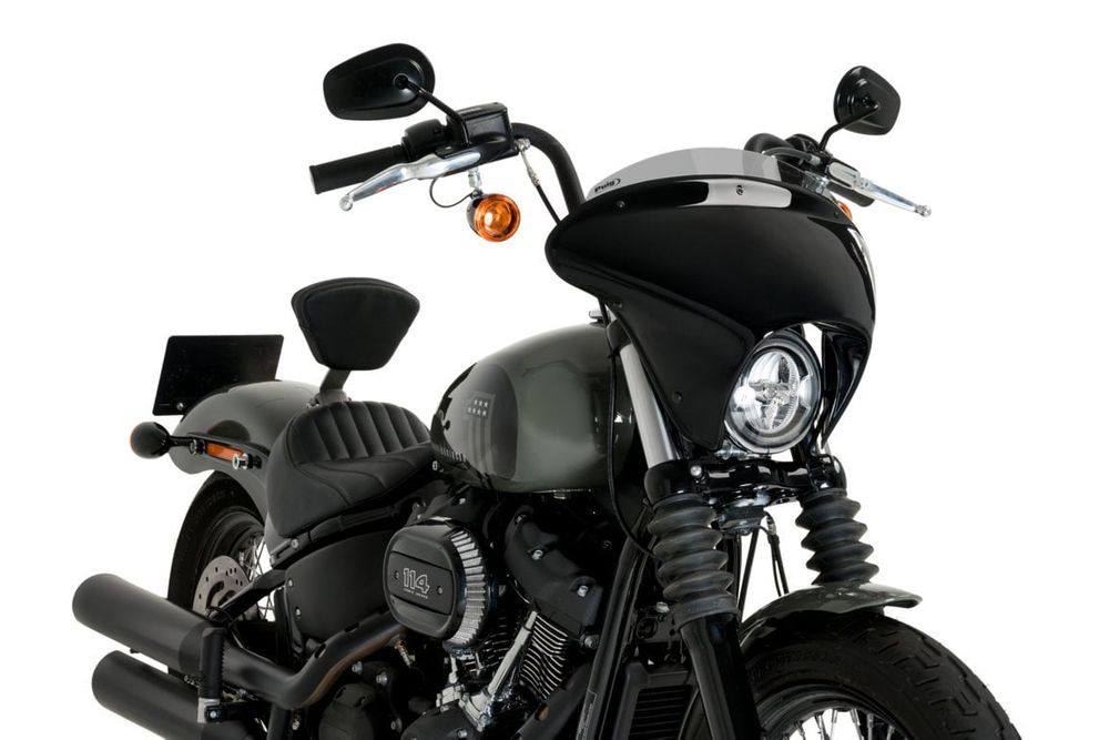 PUIG 21214H Batwing SML Sport passend fuer HARLEY DAVIDSON SOFTAIL STREET BOB FXBB Getönt
