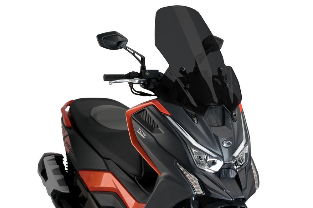 PUIG 21149F Windschutzscheibe V-Tech Line Touring passend fuer KYMCO DT X350 Stark getönt