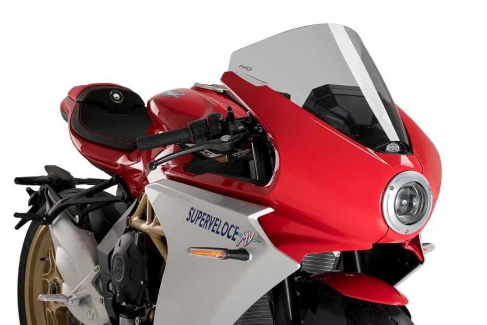 PUIG 21175H R-Racer Scheibe passend fuer MV AGUSTA SUPERVELOCE 800 Getönt