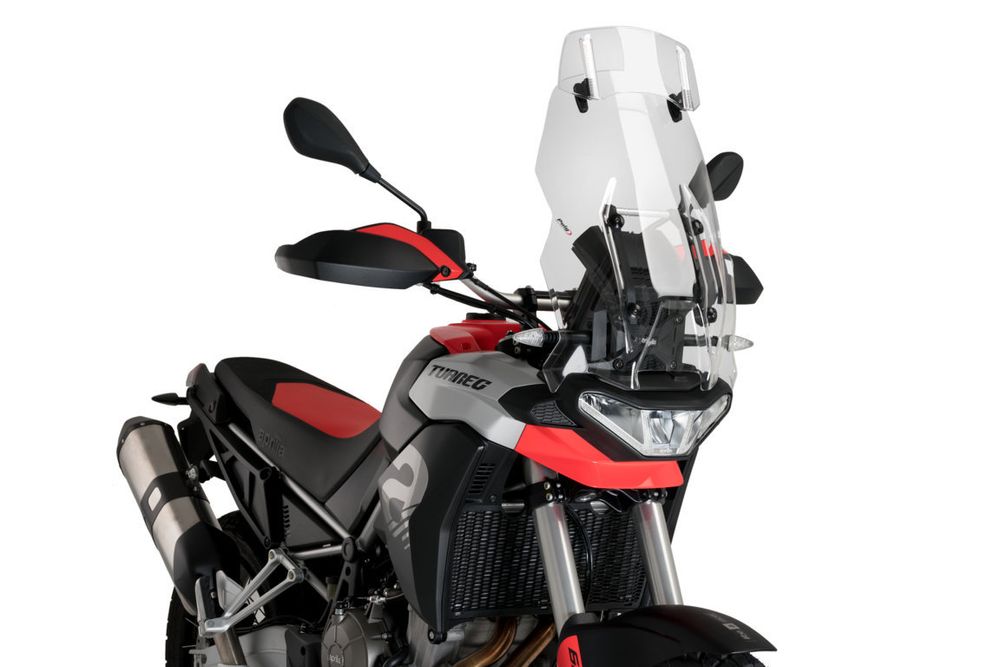 PUIG 20763W Spoilerscheibe 2.0 Befestigt mit Schrauben passend fuer BMW R1250RT Transparent