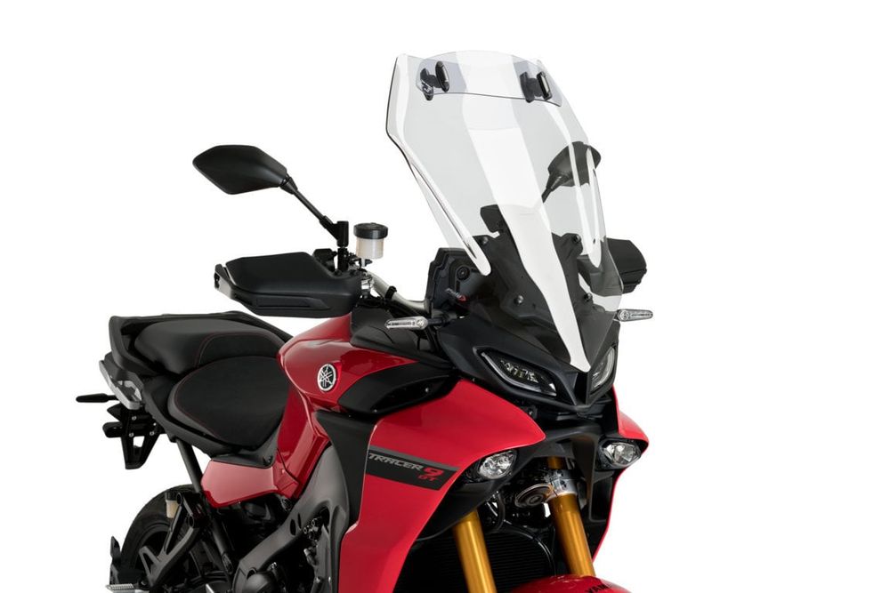 PUIG 3755W Tourenscheibe mit Spoilerscheibe passend fuer YAMAHA TRACER 900 GT Transparent