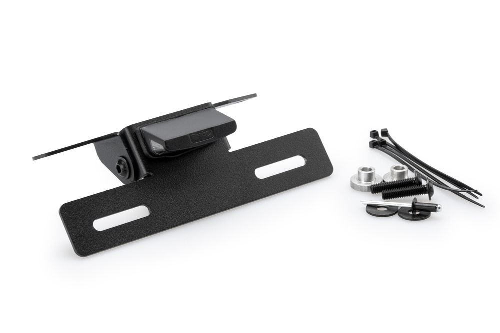 PUIG 6993N Kennzeichenhalters passend fuer YAMAHA X-MAX 250 Schwarz