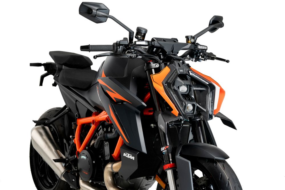 PUIG 21909J Naked Front Spoiler passend fuer KTM 1390 SUPER DUKE R Mattschwarz