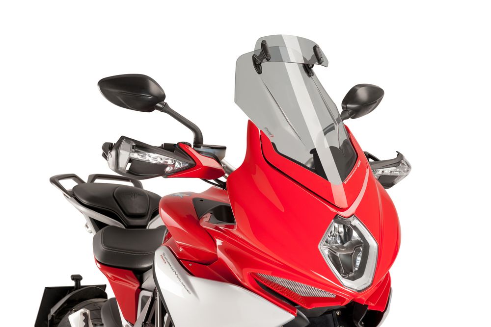 PUIG 7018H Tourenscheibe mit Spoilerscheibe passend fuer MV AGUSTA TURISMO VELOCE 800 Getönt