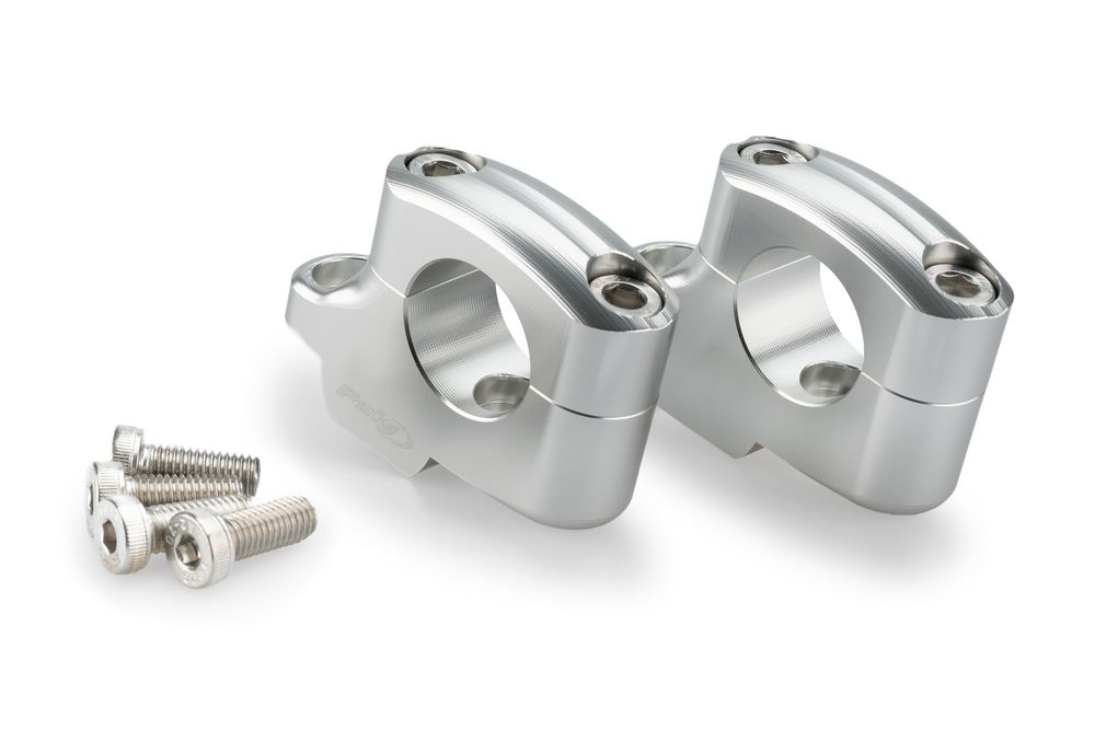 PUIG 22038P Pullback Lenkererhöhungen passend fuer BMW R12 NINET Silber