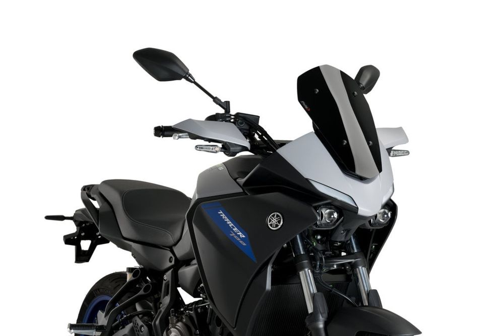 PUIG 20433N Sportscheibe passend fuer YAMAHA TRACER 700 Schwarz