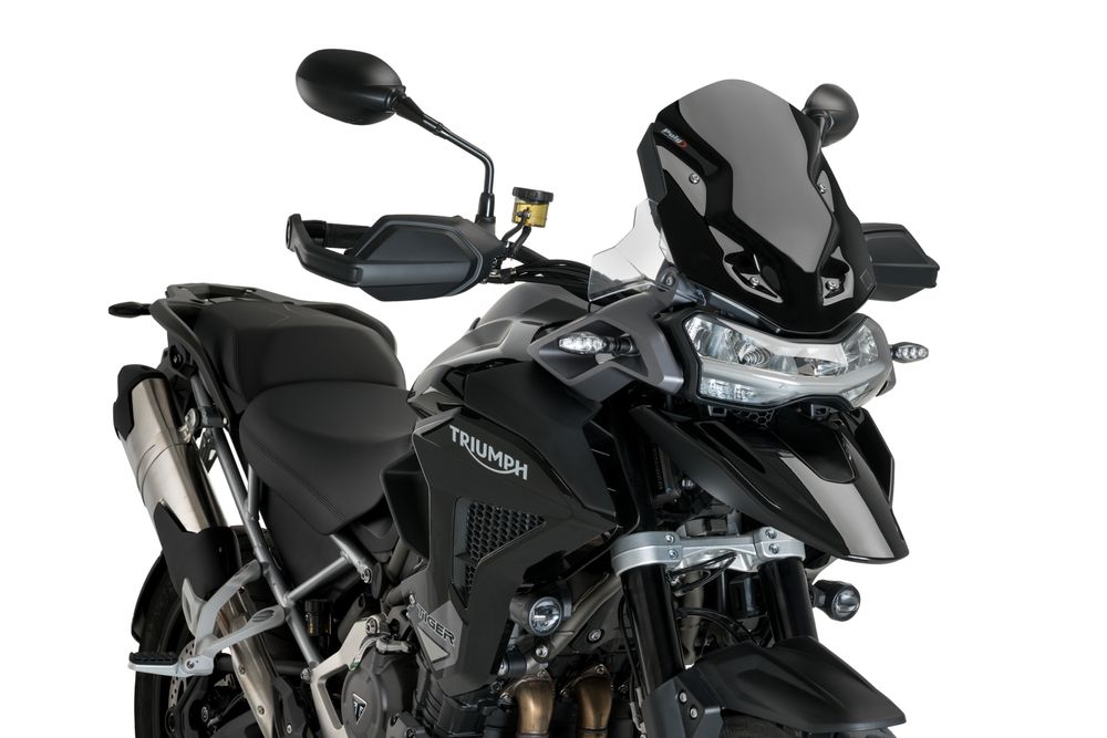PUIG 21394N Sportscheibe passend fuer TRIUMPH TIGER 1200 GT Schwarz