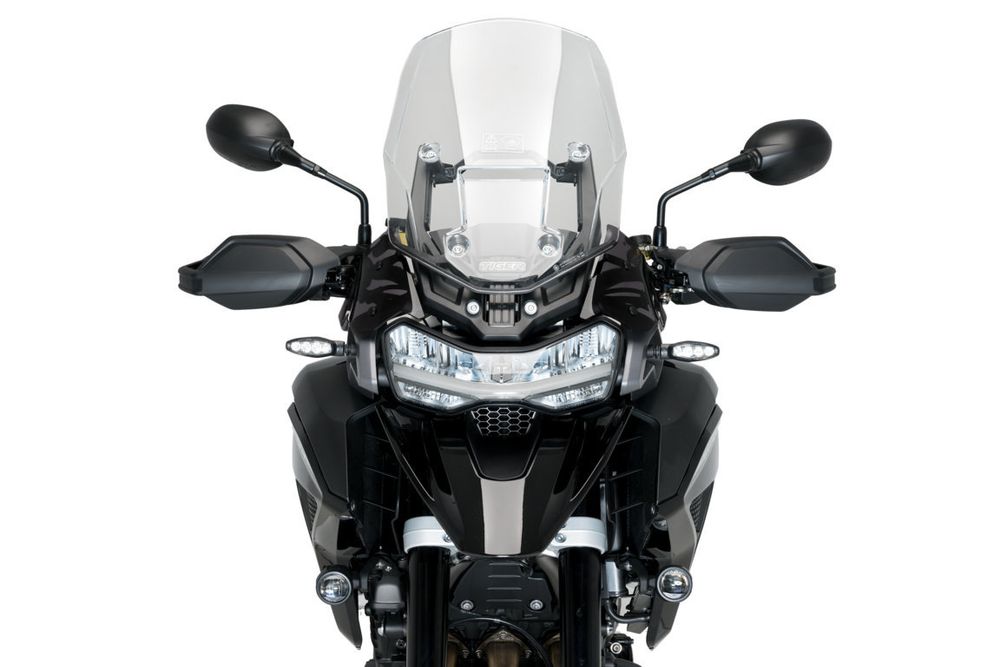 PUIG 21407F Windabweiser Extended passend fuer TRIUMPH TIGER 1200 GT Stark getönt