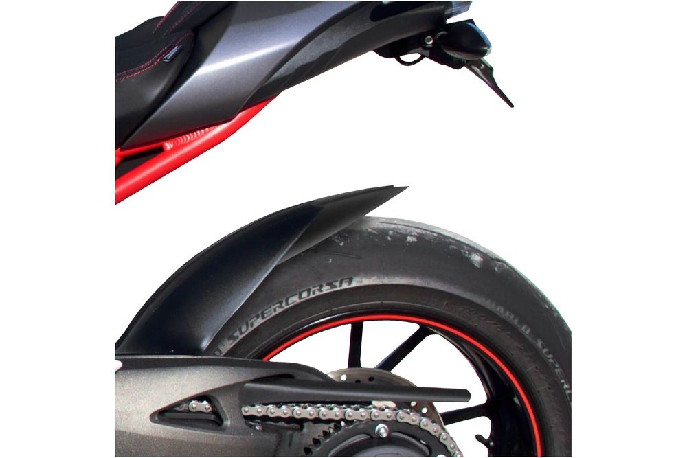 PUIG 21556J Kotflügelverlängerung passend fuer TRIUMPH SPEED TRIPLE 1050 Mattschwarz