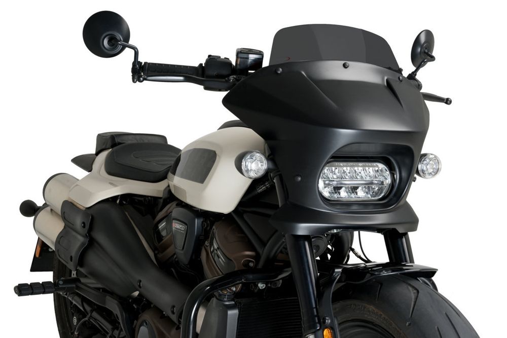 PUIG 21588F Fury passend fuer HARLEY DAVIDSON SPORTSTER S RH1250S Stark getönt
