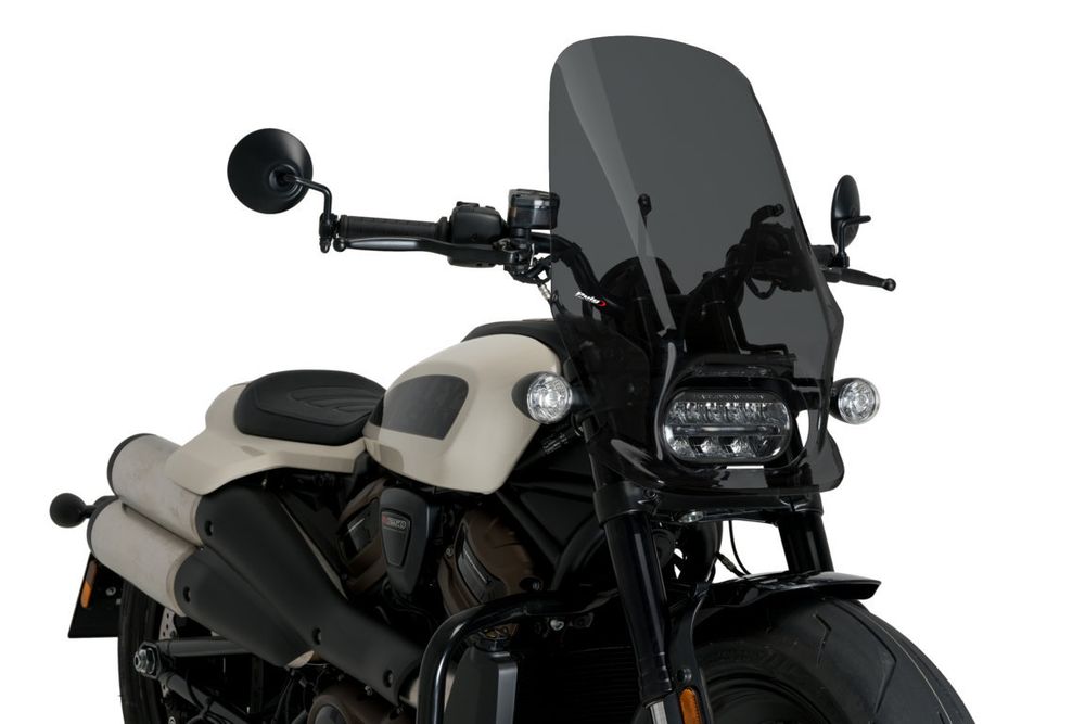 PUIG 21322F New Generation Touring passend fuer HARLEY DAVIDSON SPORTSTER S RH1250S Stark getönt